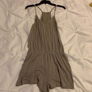 Brandy melville stripped romper